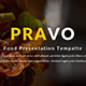Pravo Food Multipurpose Keynote Template - GraphicRiver Item for Sale