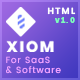 XIOM – SaaS, Software, WebApp and Startup Tech HTML Template - ThemeForest Item for Sale