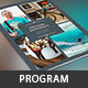 Oceans Funeral Program Template - 4 Pages - GraphicRiver Item for Sale