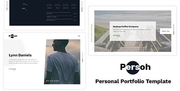 Persoh - Personal Portfolio Template