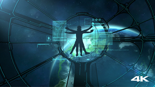 Space Station In Orbit alt