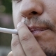 Man Smoking Cigarette - VideoHive Item for Sale