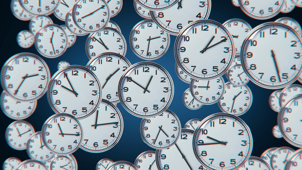 Abstract Clock Bg 02