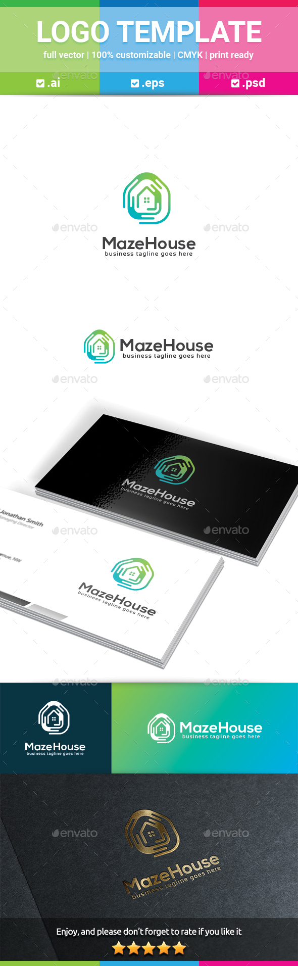 Maze House Logo