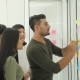 Business Team Brainstorming Ideas with Sticky Notes - VideoHive Item for Sale