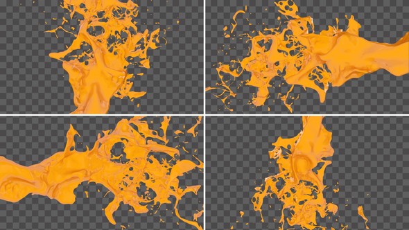 Orange Juice Splash