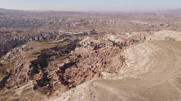 Aerial View Cappadocia Landscape