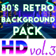 80's Retro Futuristic Background Pack vol.3 - VideoHive Item for Sale