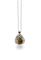 Raw Diamond Gemstone Brown Pendant Necklace. - PhotoDune Item for Sale