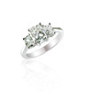 Beautiful diamond wedding engagement band three Stone Ring - PhotoDune Item for Sale