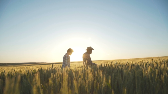 Father Comments About Farmland Management His Son To Delivers the Post