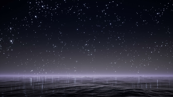 Night Sky with Bright Stars alt