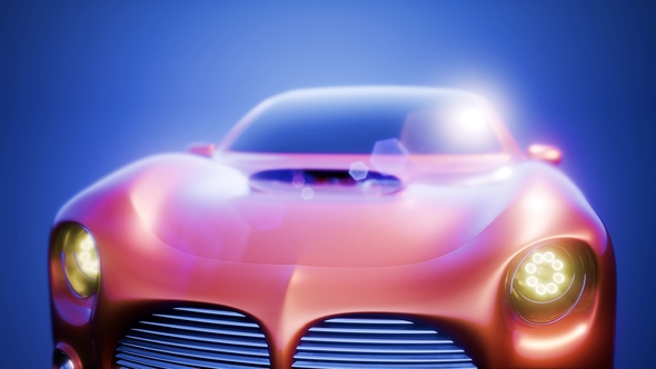 Luxury Brandless Sport Car alt