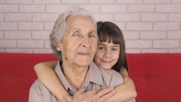 Child with a Grandmother