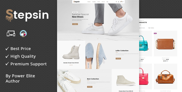 Stepsin - Responsive Prestashop 1.7 Theme