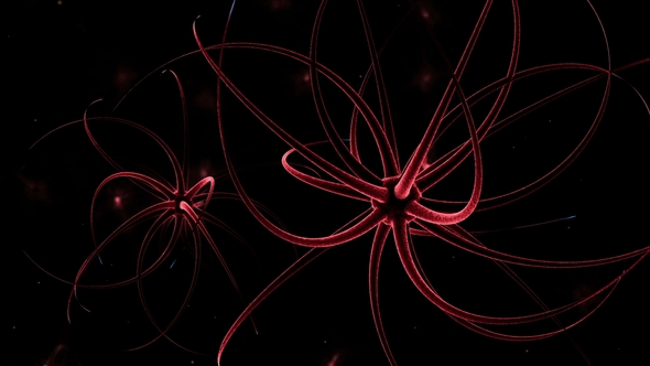 Electrical Impulses Pass Through Neural Network alt