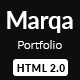 Marqa | One Page Personal & Portfolio HTML Template - ThemeForest Item for Sale