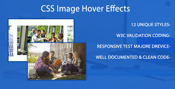 TamaHovers - Responsive CSS3 Image Hover Effects