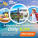 Travel and Hotel Banner Ads Template - GraphicRiver Item for Sale