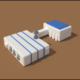 Low Poly Scifi Hangar 2 - 3DOcean Item for Sale