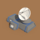 Low Poly Scifi Radar Station - 3DOcean Item for Sale