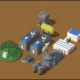 Low Poly Scifi Space Colony Pack - 3DOcean Item for Sale