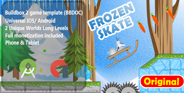 Frozen Skater -  Adventure Game Template