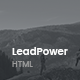 LeadPower - Lead Generation HTML5 Landing Page Template - ThemeForest Item for Sale
