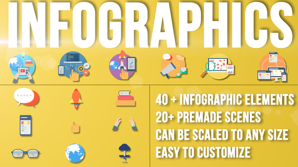 Mini Infographic Icons Bundle alt