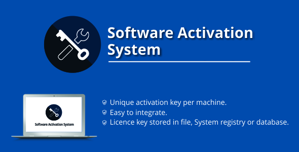Software License Activation System