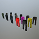 Pants Loose Fit Pack - 3DOcean Item for Sale