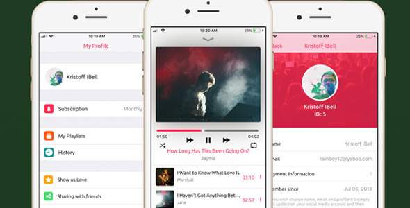 Samneang Music IOS Streaming - Swift