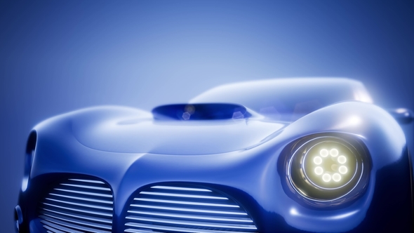 Luxury Brandless Sport Car alt