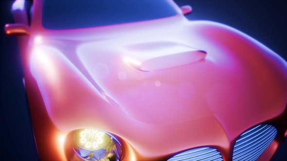 Luxury Brandless Sport Car alt