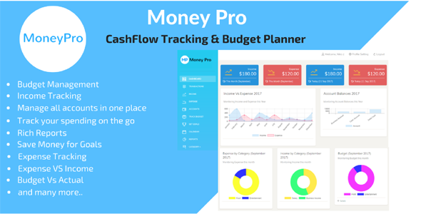 Money Pro – Cashflow and Budgeting Manager or Hire Freelancers from FreelancerCV.com