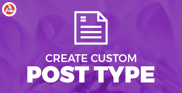 Create Custom Post Type