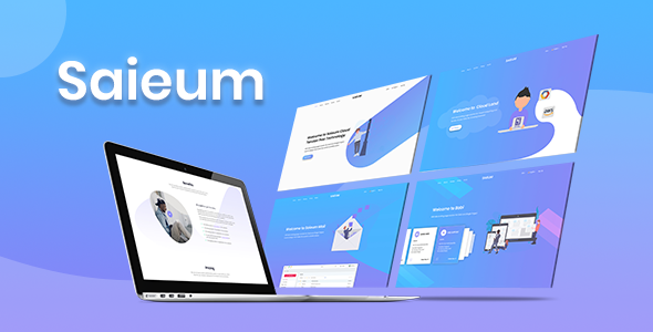 Saieum - Software, App & Product Showcase Landing HTML Template