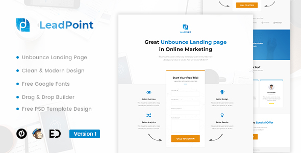 Maximize Your Sales Potential with the Ultimate Lead Generation Unbounce Landing Page Template