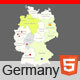 Interactive Map of Germany - HTML5 - CodeCanyon Item for Sale