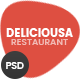 Deliciousa | Unlimited Foods & Restaurants PSD Template - ThemeForest Item for Sale