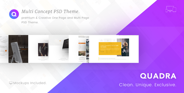 Quadra - Multi Concept Theme