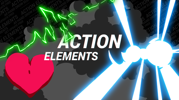 2D Action Elements Pack
