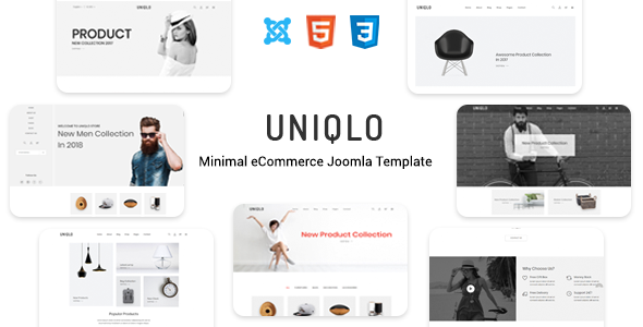 Uniqlo - Responsive Joomla Template