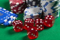 Green Poker Table - PhotoDune Item for Sale