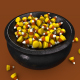 Candy Corn Dish - 3DOcean Item for Sale