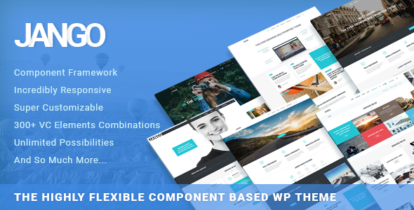 Jango | Highly Flexible Component Based WP Theme