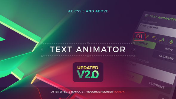 TypeX - Creative Pack: Title Animation Presets Library
