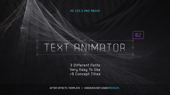 TypeX - Pure Pack: Title Animation Presets Library