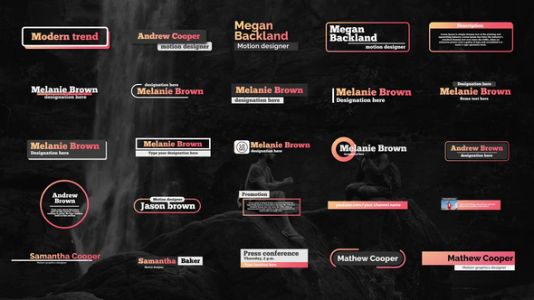 Bolt Lower thirds alt