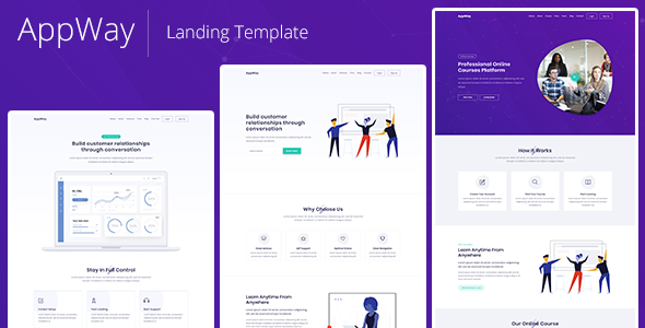 AppWay - Responsive Bootstrap 4 Landing Template